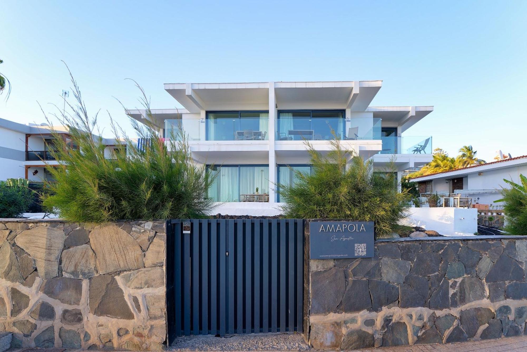 Amapola Ocean - Recien Reformado, Frente Al Mar Apartment ซาน อากุสติน ภายนอก รูปภาพ