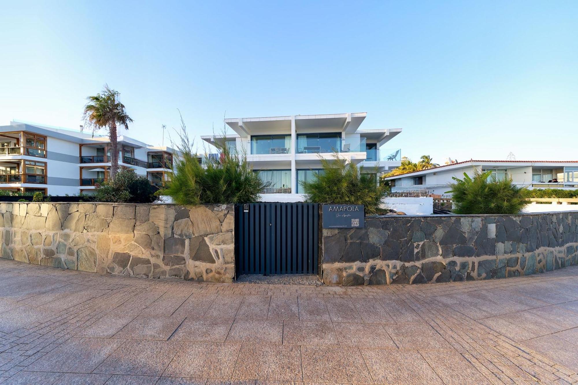 Amapola Ocean - Recien Reformado, Frente Al Mar Apartment ซาน อากุสติน ภายนอก รูปภาพ